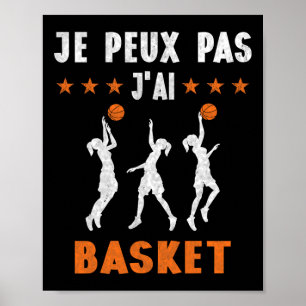 I Peux Pas J'ai Sketll Sketll Fan Humou  Poster