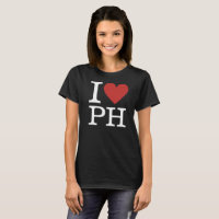 I ❤️ PH Philippines Custom Women's