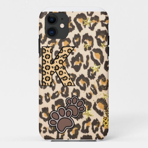 i Phone Apple iPhone 11   case leopard print 