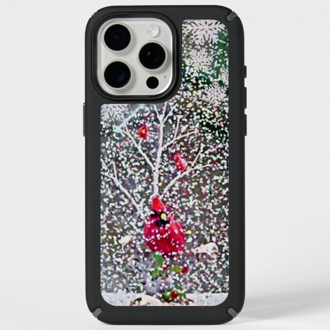 I phone cardinal designed heavy duty case (Front)
