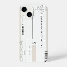 I Phone Case "Manifestation Cheque"
