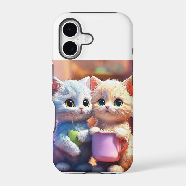 I phone cats design iphone case (Back)