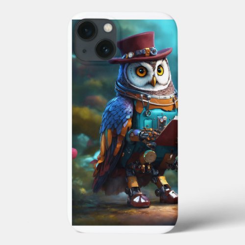 I phone Cover Owl Print