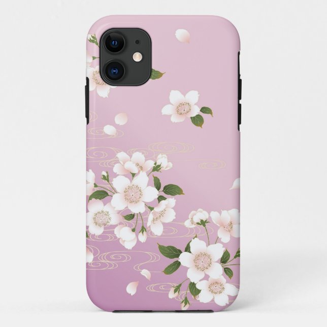 i phone cover sakura (Back)