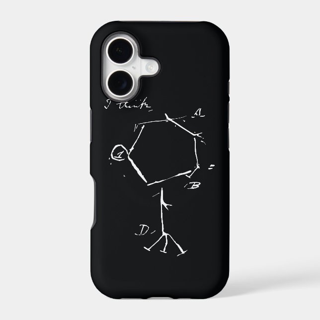 I-phone I-think Iphone Case (Back)