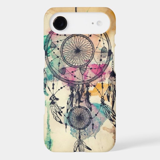 I-phone, Samsung Galaxy Case Boho Chic - 19177 (Back)