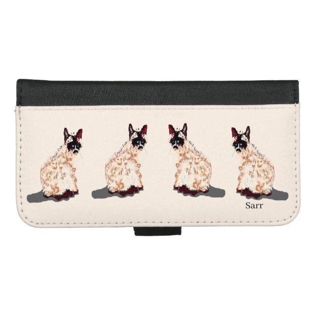 I PHONE Wallet Case HER'S (Front (Horizontal))