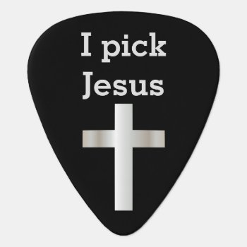 I Pick Jesus Faith Christianity by OnceForAll at Zazzle