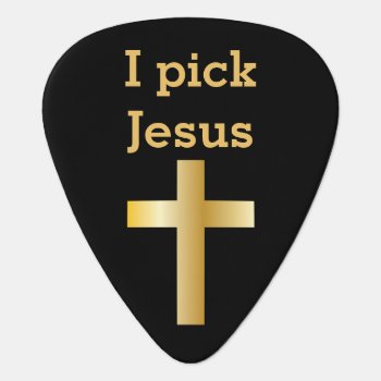 I Pick Jesus Faith Christianity by OnceForAll at Zazzle