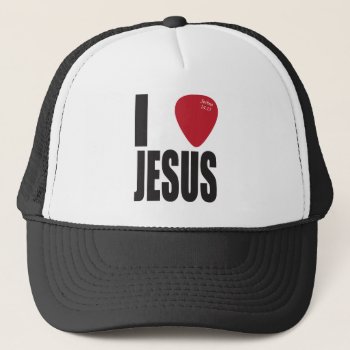 I Pick Jesus Trucker Hat by RelevantTees at Zazzle