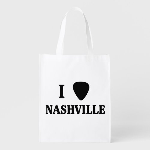 I Pick Nashville Grocery Bag