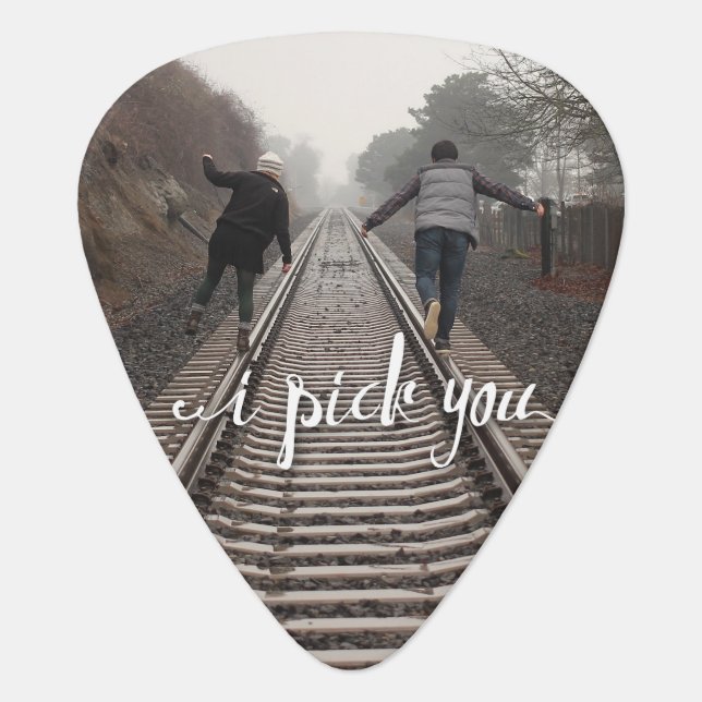 I pick you Love Ampersand Initials couples (Front)