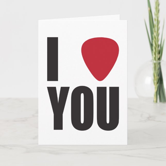 I Pick You Valentine's Day Card (Front)