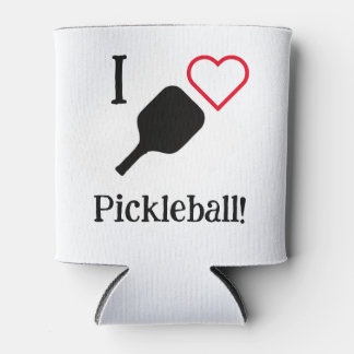 I ❤️ Pickleball! Can Cooler