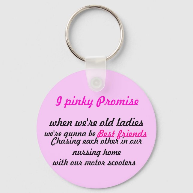 I pinky Promise, Keychain (Front)