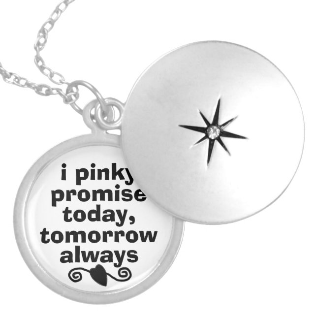 I pinky promise Necklace (Front)