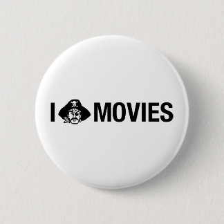 i pirate movies pinback button