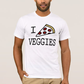 I Pizza Veggies T-Shirt