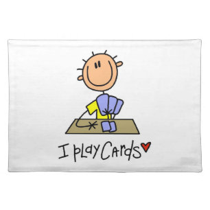 I Play Cards Placemat