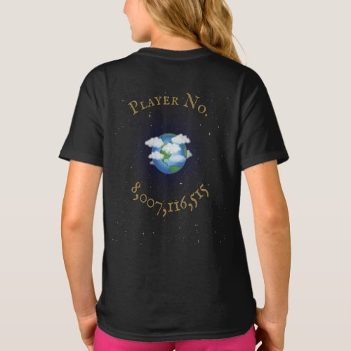 I Play For Team Earth World Population Custom T_Shirt