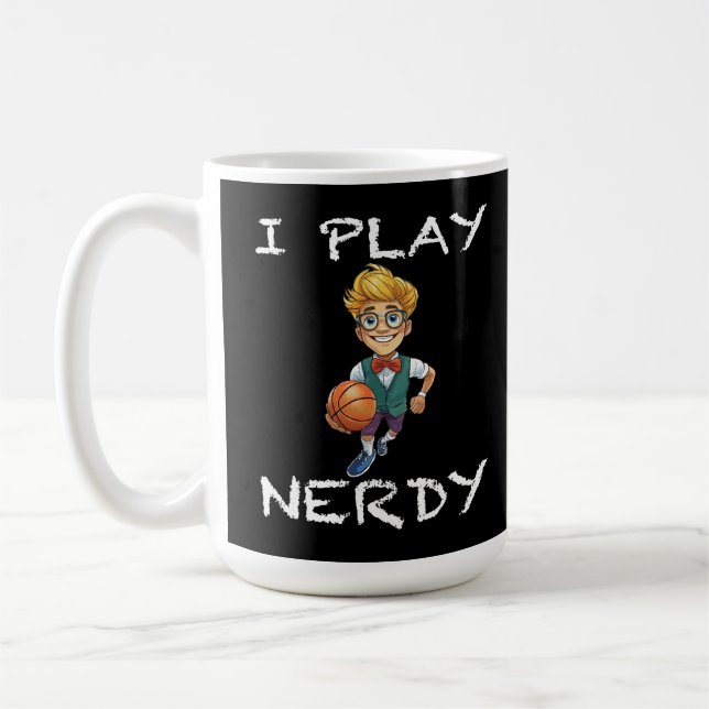 I Play Nerdy Coffee Mug (Left)
