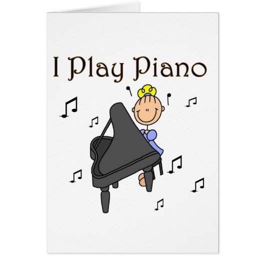 I Play Piano T-shirts and Gifts (Front)