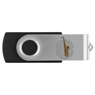 I Play The Saxophone What's Your Super Power? Flash Drive