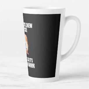 I Play With Guine Pig In The Morning Latte Mug
