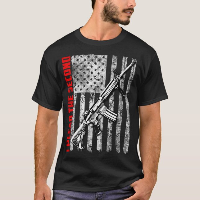 I Plead The Second 2nd Adt T-Shirt (Front)