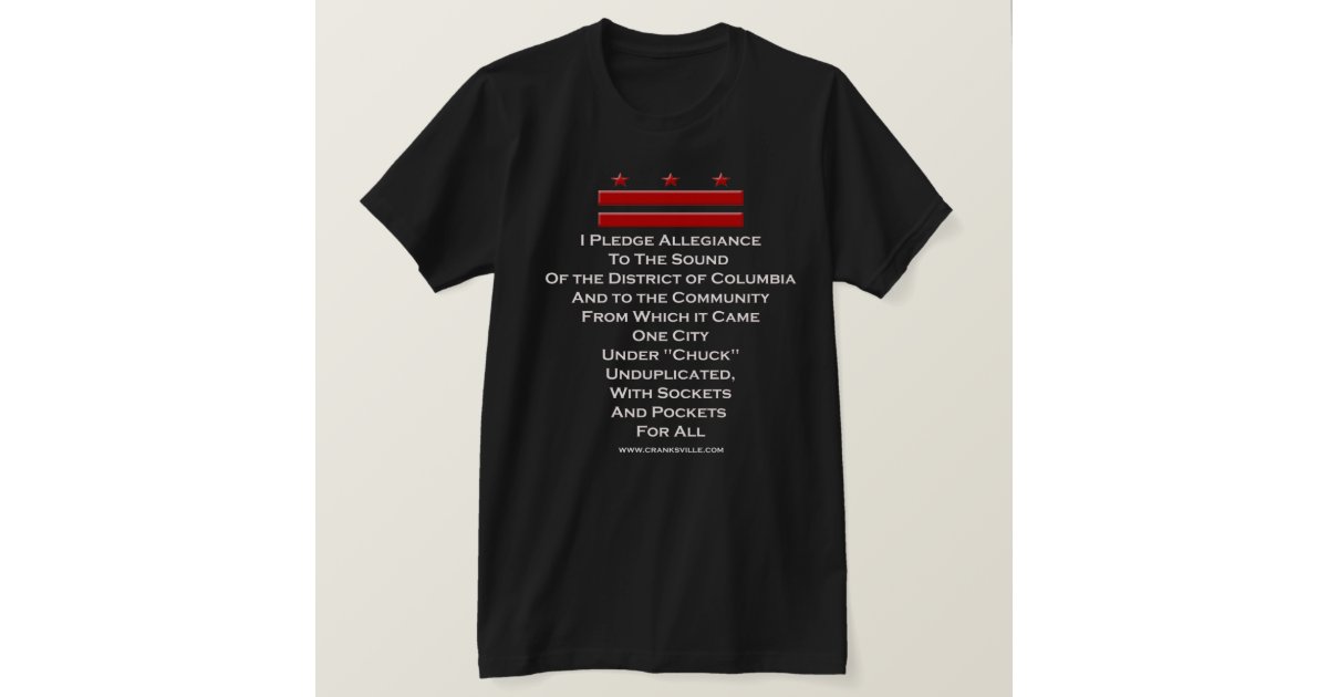 pledge of allegiance tee shirt