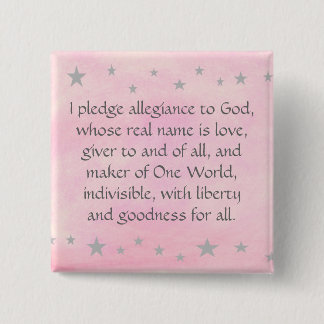 I pledge allegiance to God, Silver Stars Buttons