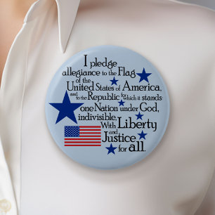 I pledge Allegiance to the flag of the United Button