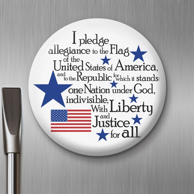 I pledge Allegiance to the flag of the United Magnet (Magnet)