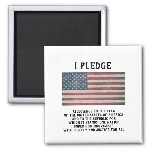 I Pledge Fridge Magnet