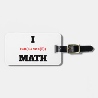 I Polar Equation (I Heart) Math Luggage Tag