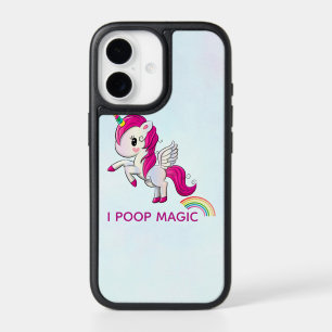I Poop Magic Funny Unicorn Saying iPhone 17 Case