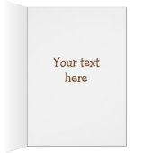 I Poop, Therefore I Run Funny Cat Cards (Inside (Right))