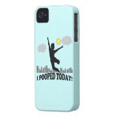 I Pooped Today Case-Mate iPhone Case (Back Left)