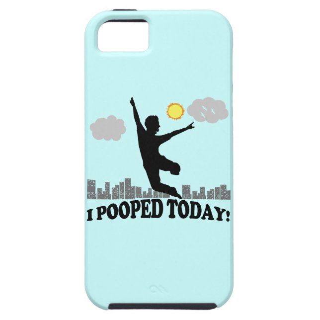 I Pooped Today Case-Mate iPhone Case (Back)