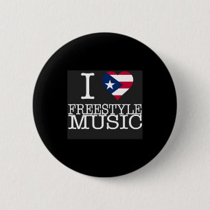 I Pr Heart Style Music Black T Shirt Button