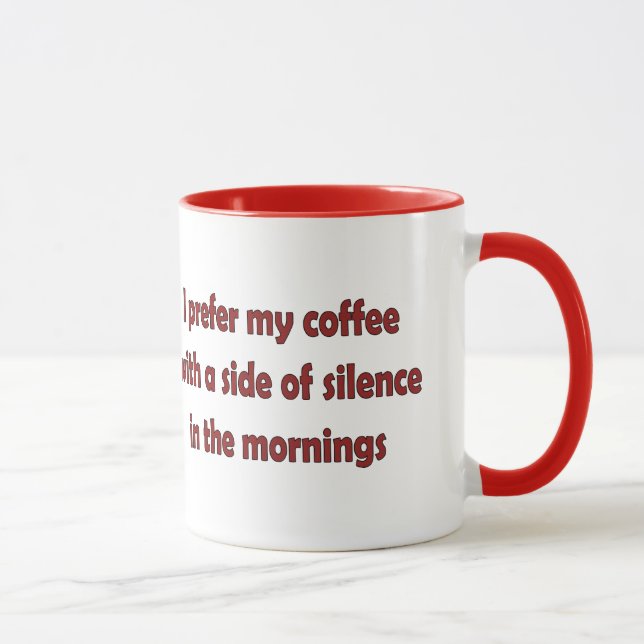 I prefer my coffee mug (Right)