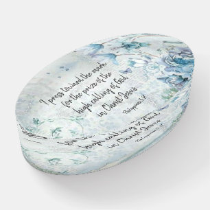 I Press Toward the Mark Philippians Bible Verse Paperweight
