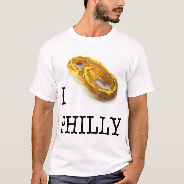 I (PRETZEL) PHILLY T-Shirt (Front)