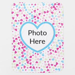 I promise to be with you forever baby blanket