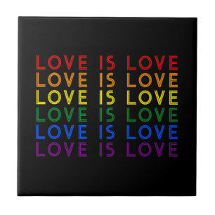 I Promise To Teach Love - Diversity, Equality and  Ceramic Tile