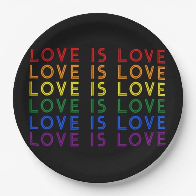 I Promise To Teach Love - Diversity, Equality and  Paper Plates (Front)