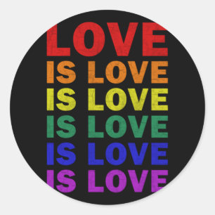 I Promise To Teach Love LGBT-Q Pride Proud Ally Te Classic Round Sticker