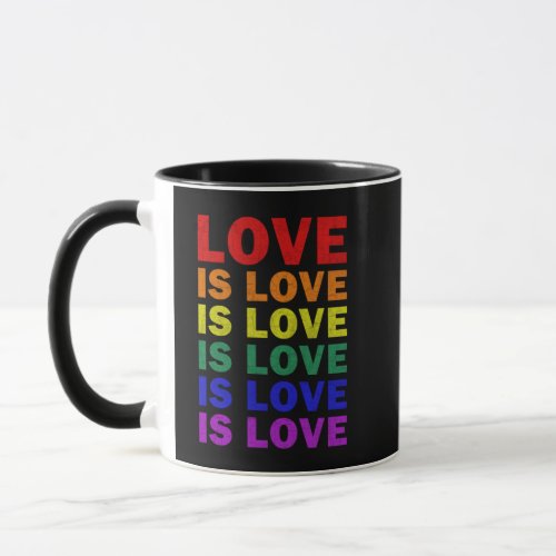 I Promise To Teach Love LGBT_Q Pride Proud Ally Te Mug