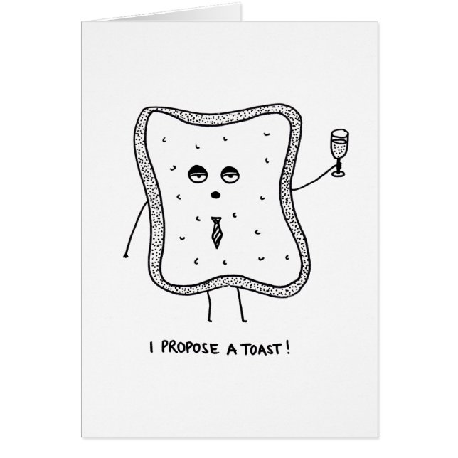 I Propose a Toast Cards (Front)
