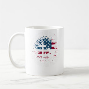 I Proudly Stand For The Flag Kneel For The Cross Coffee Mug